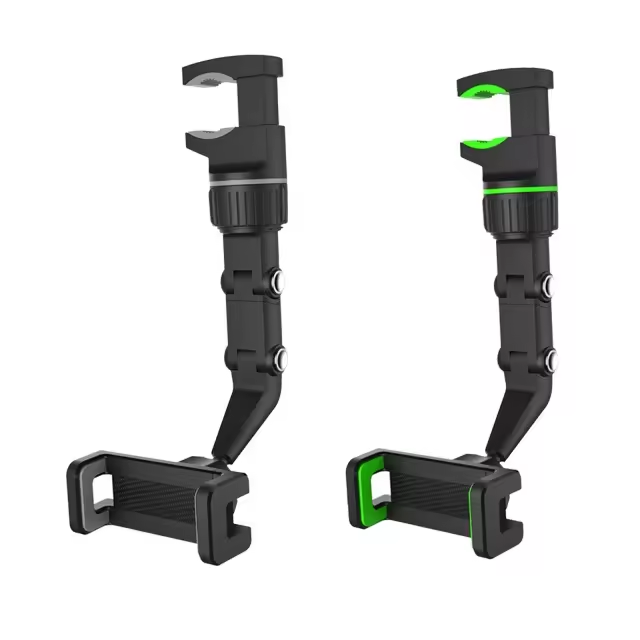 Multi-Function Car Rear View Mirror Phone Stand Flexible Strong ABS Adjustable Mobile Phone Holder Stable Car Holders