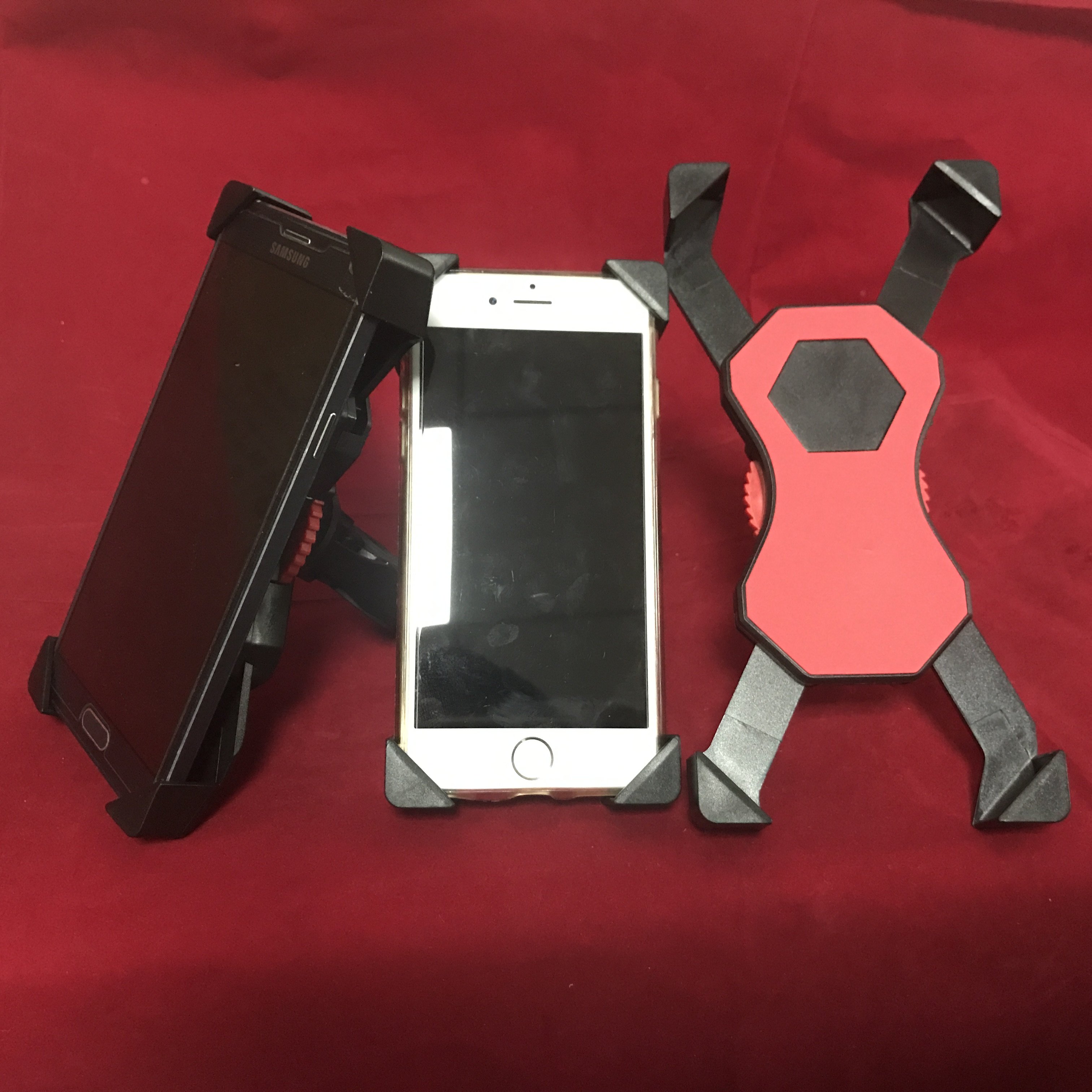 New TL-01A Bicycle mobile phone holder Universal motorcycle mountain navigation bracket 4 buttons bike phone car holder