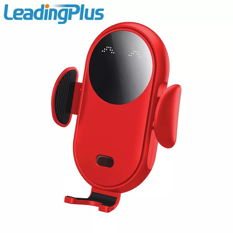 LP Alibaba OEM 15W Fast Wireless Car Charger Mount Auto Sensor Infrared Bracket Air Vent CE Smart Phone Charging Holder Stand