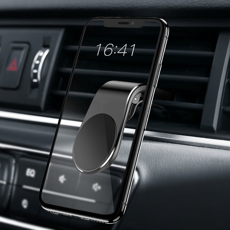 Universal Mobile Phone Accessories 90 Degree L Shape Magnetic Car Phone Holder