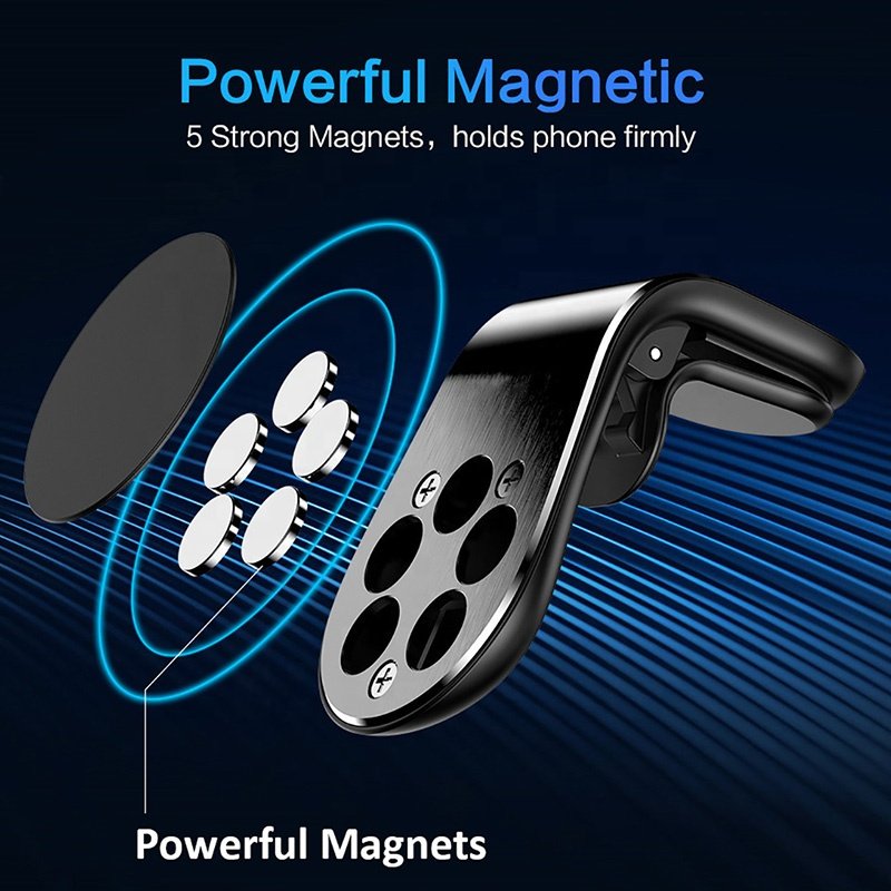 2024 Promotional Custom mobile phone holder Strong Magnetic air vent car holder for OEM logo gift item