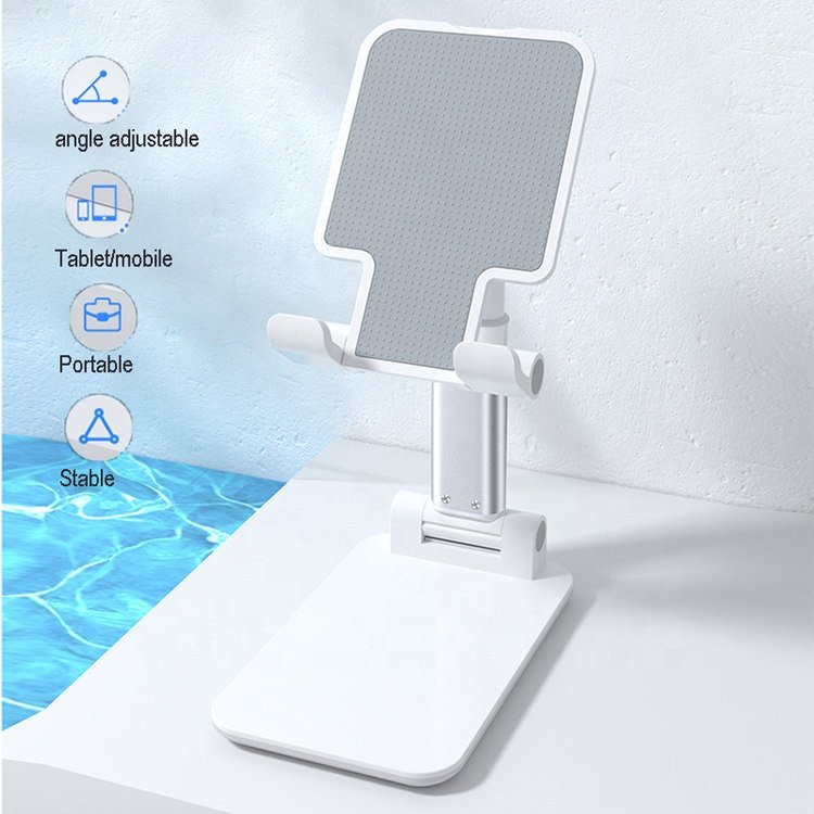 Foldable Mobile Phone Holder Stand Tablet Desk Mount Table Flexible Adjustable Desktop Live Lazy Bracket Support For All Phones