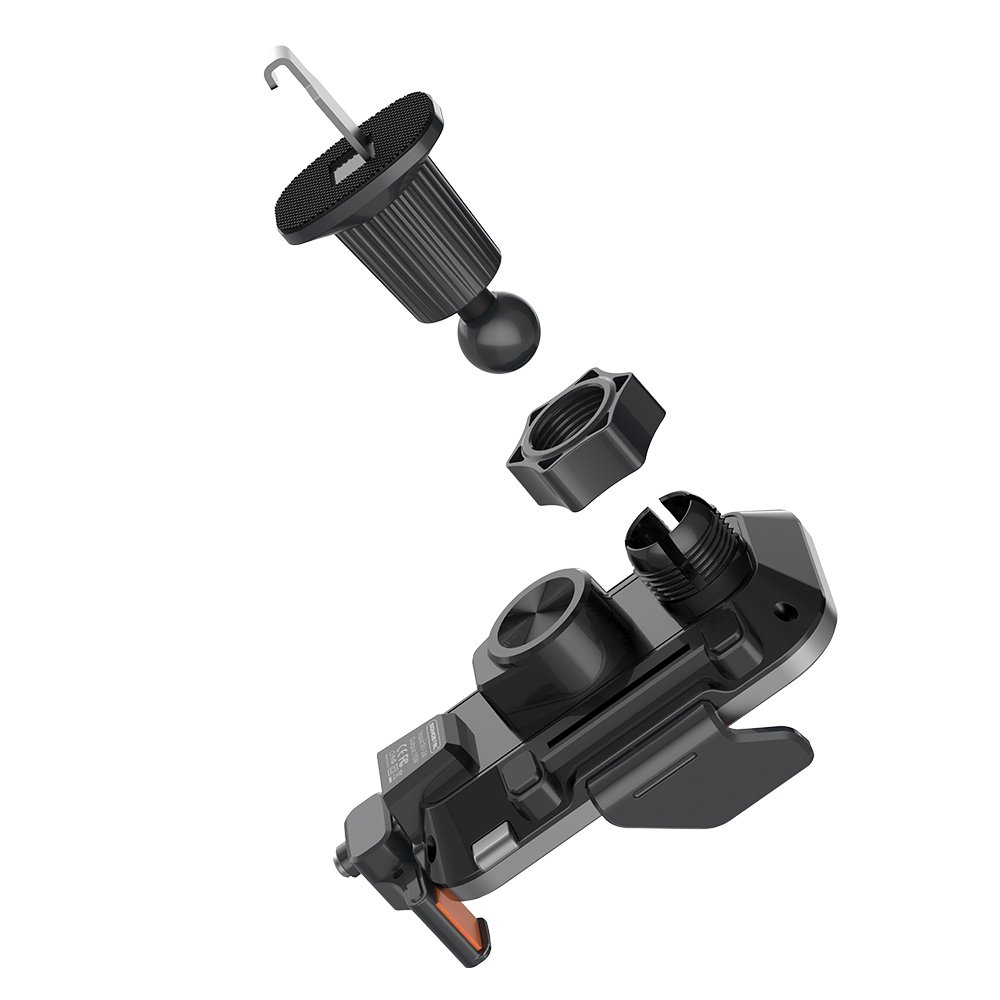 Smart sensor vehicle bracket 15W car wireless fast charging car holder for cellphone SMS-ZB42 high quality and secure