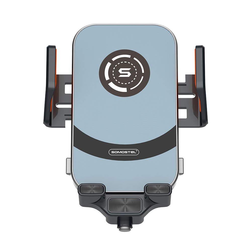 Smart sensor vehicle bracket 15W car wireless fast charging car holder for cellphone SMS-ZB42 high quality and secure