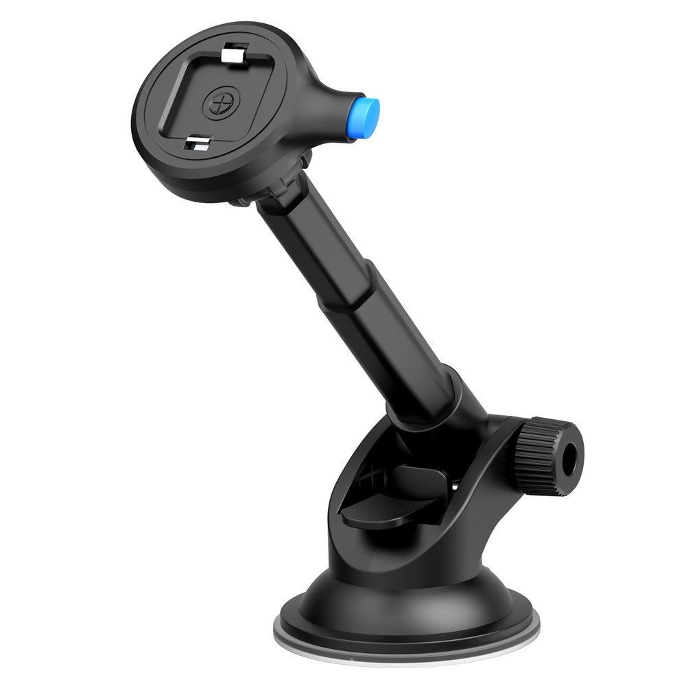 Windshield Dashboard Multi Function Phone Holder Stand, Universal 360 Rotation Adjustable Car Mount Bracket