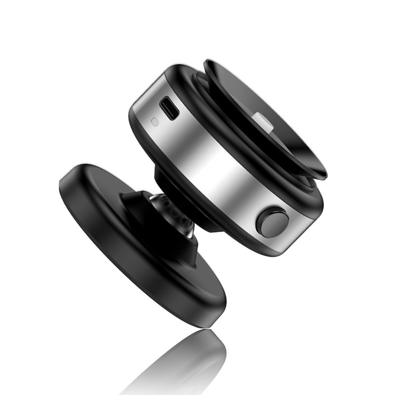 Dropshipping 2024 universal stable glass vacuum adsorption suction 360 rotation mobile screen bracket car magnetic phone holder