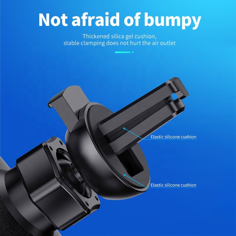 New mobile phone accessories Holder for car 360 Degree Rotation USB Car Wireless Charger Portable Phone Charger