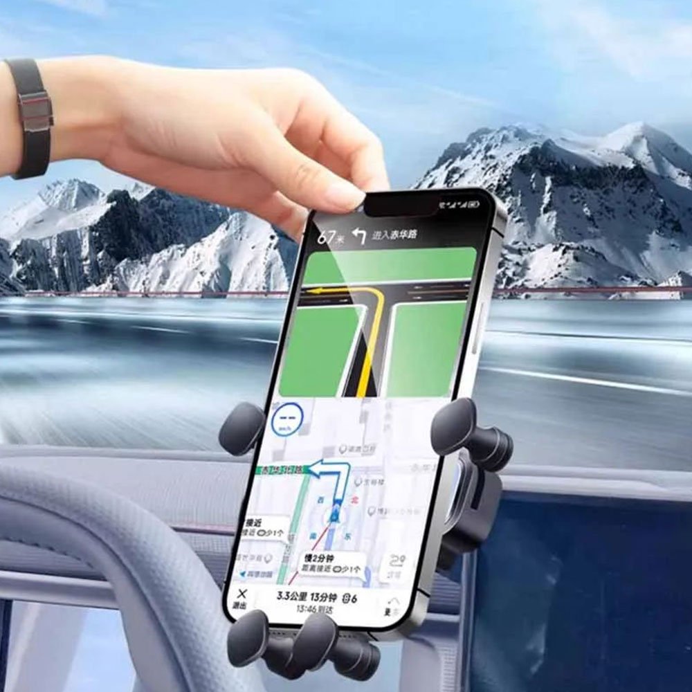 Car Invisible Telescopic Mobile Phone Mount Holder Phone Auto Air Vent Mount Holder For Chery Jetour Traveller T2