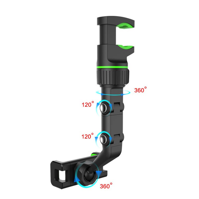 KEKAXI Multifunctional Patent trending products 360 Degree Rotation Car Mount Phone holder Rearview Mirror Mount