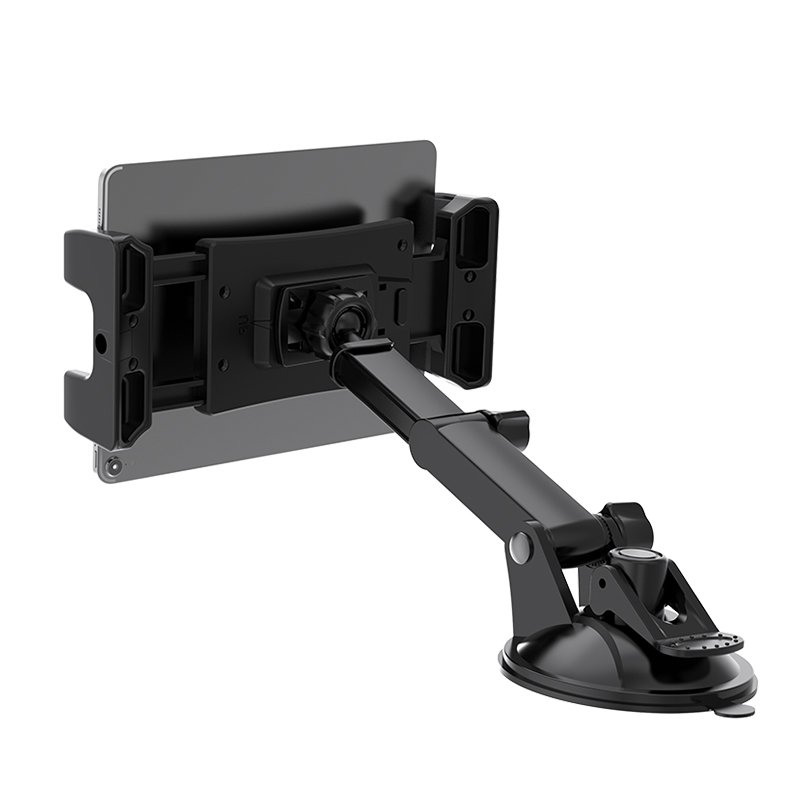 New Mobile Accessories 2023 Car Phone Holder Black Suction Cup 360 Degree Rotation Car Mount Tablet Holder