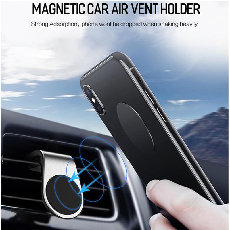 Universal Car Cellphone Holder Strong Magnetic Mount for Any Smartphone Magnetic Phone Car Mount Air Vent Phone Car Mount