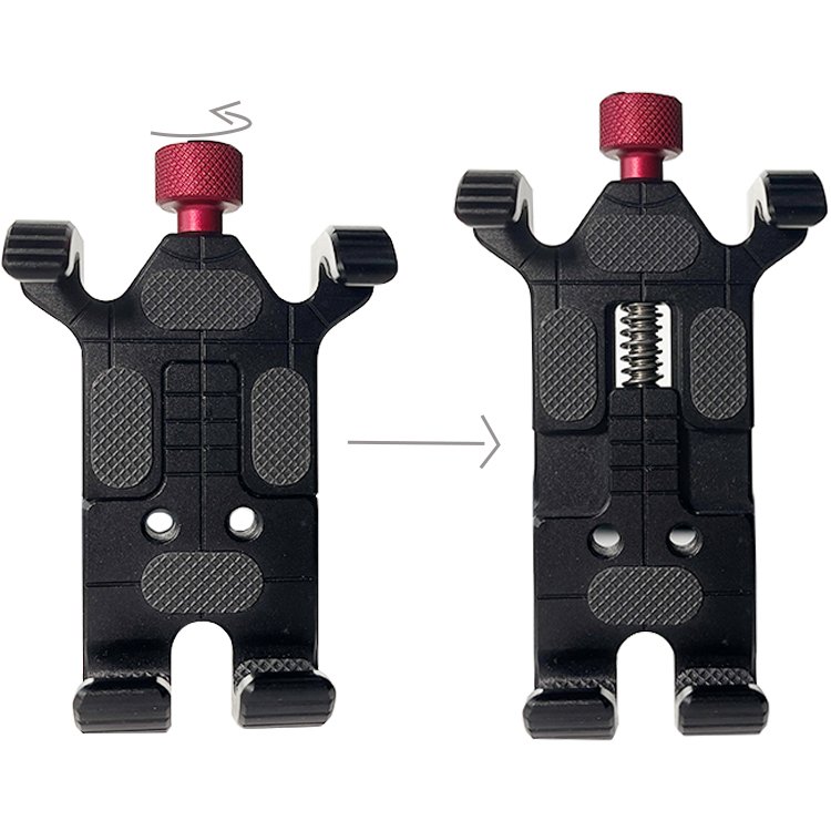 Aluminum Alloy Bicycle Motorcycle Phone Mount 360 Rotation Bike Phone Holder iPhone Pro Max Mini X 8 Plus; Camera Accessories
