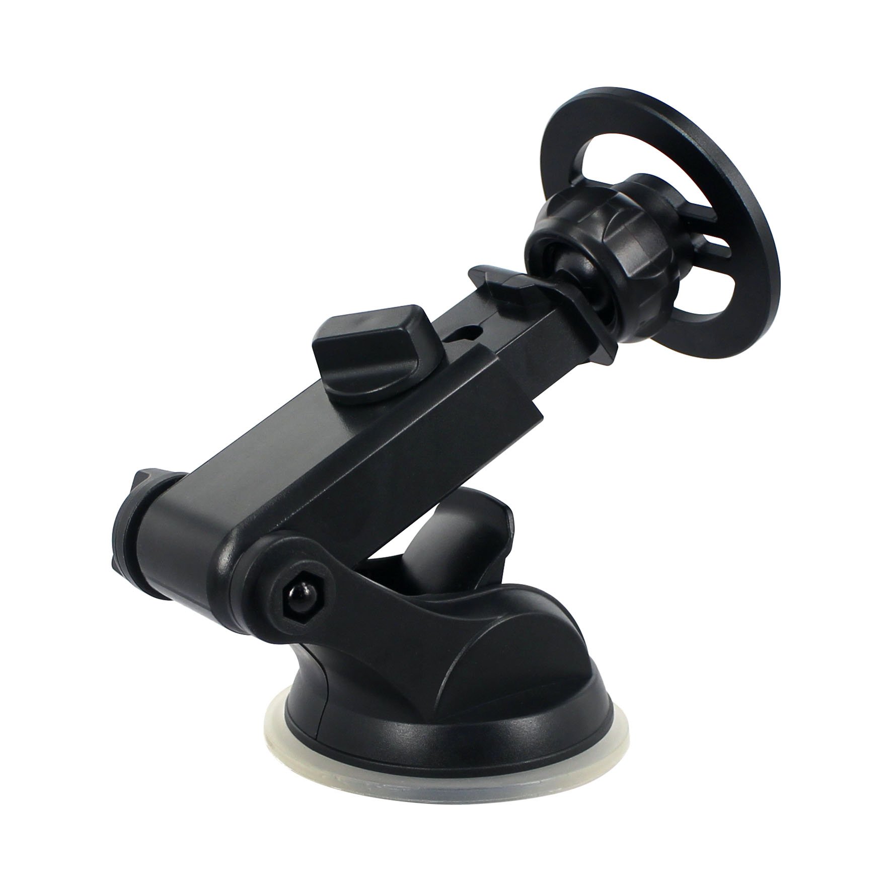 Windshield & Dashboard 2 in 1 Telescopic Full Metal Slim Magnetic Car Holder Magnetic Windshield & Dashboard Car Mount