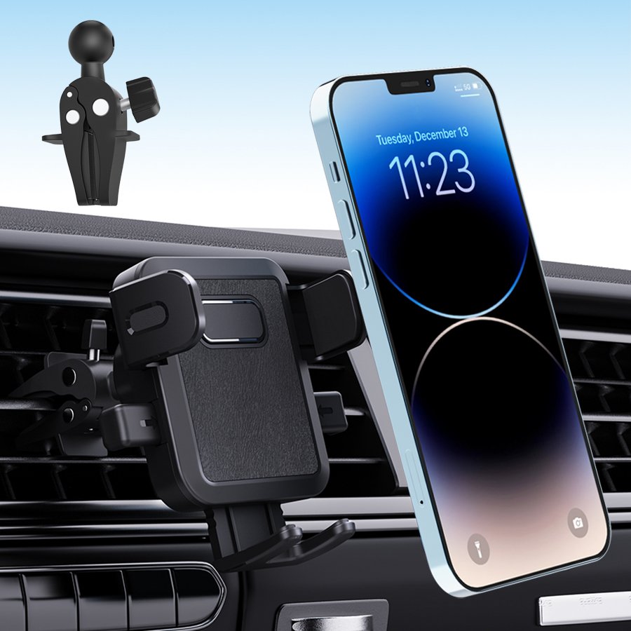 Universal Cell Phone Holder Car One-Touch Hands Free Cradle in Vehicle Car Air Vent Mobile Phone Holder Mount for Smartphone Car