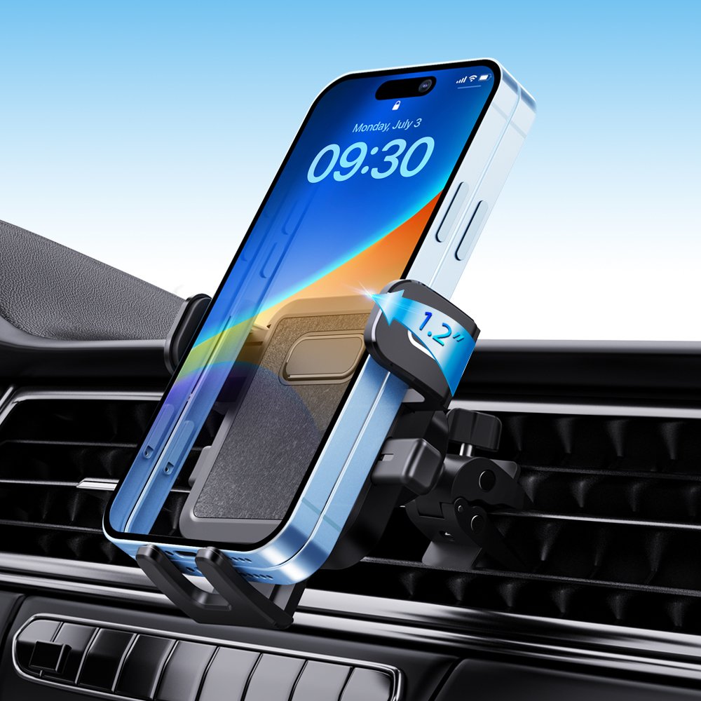 Universal Cell Phone Holder Car One-Touch Hands Free Cradle in Vehicle Car Air Vent Mobile Phone Holder Mount for Smartphone Car