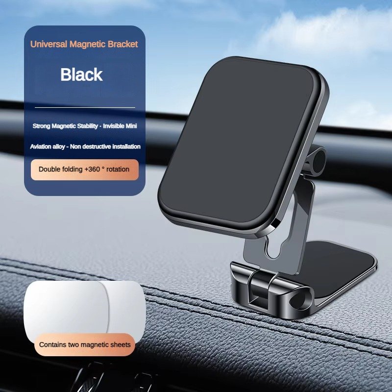 Yipin 2024 New Arrivals 360 Rotation magnetic Phone car holder Mobile Stand Car Phone Holders For Car Mount