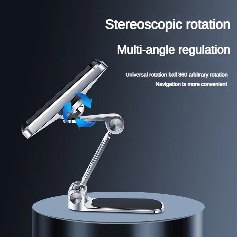 Yipin 2024 New Arrivals 360 Rotation magnetic Phone car holder Mobile Stand Car Phone Holders For Car Mount