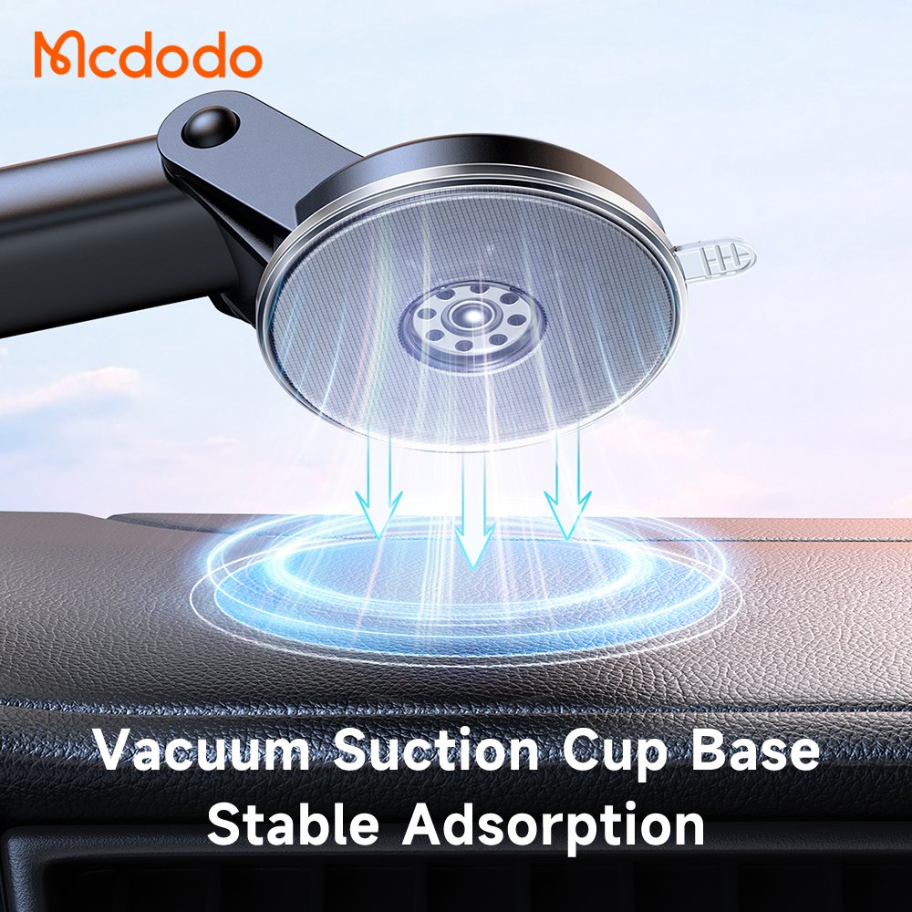 Car Center Console Retractable Tablet Phone Holder 4.7-12.9'' Steady Clip 360 Adjustable Non-Slip Abs+Silicone Car Phone Holder