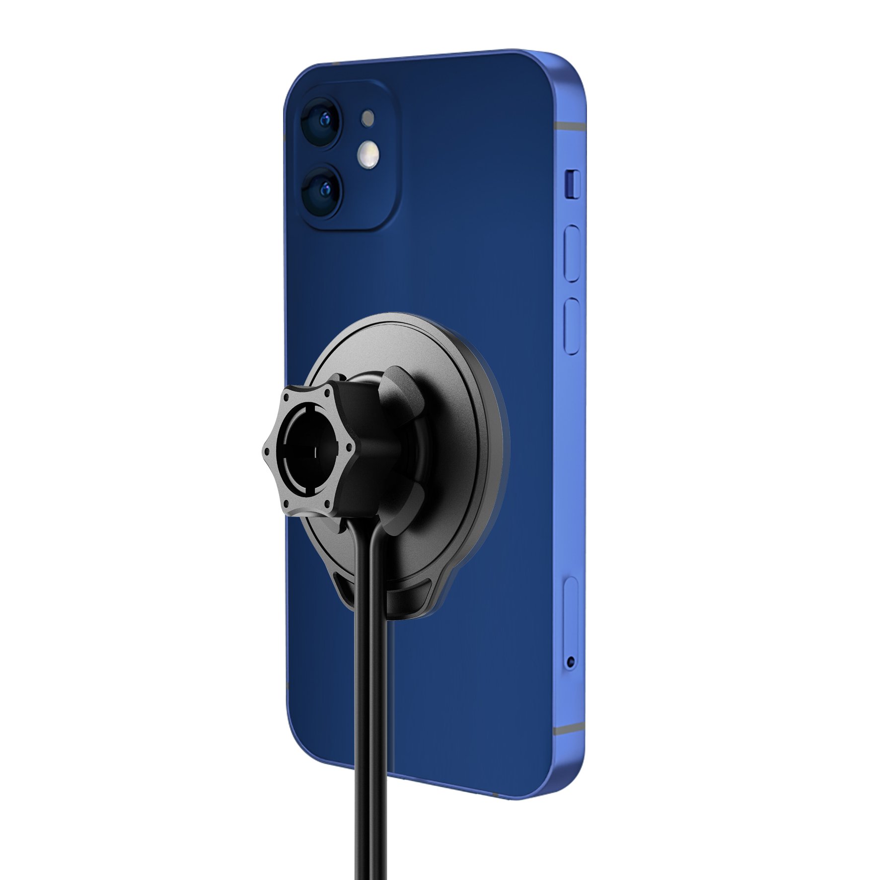 Iron Plate El Telefono Movil Circle Magnetic In Car Mount for Mobile Phone Holder For Phone 12/13