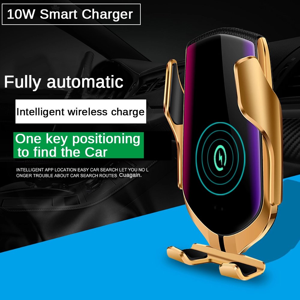 10w Automatic Clamp Fast Wireless Car Charger new 10w Car Wireless Charger Mount Air Vent Phone Holder