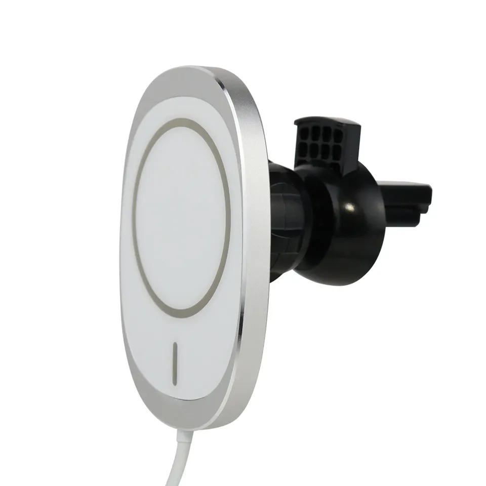 vietnam &shenzhen factory price high-quality 10w 15W Wireless Magnetic Holder for Smart Magnetic Mobile Phone Car Mount