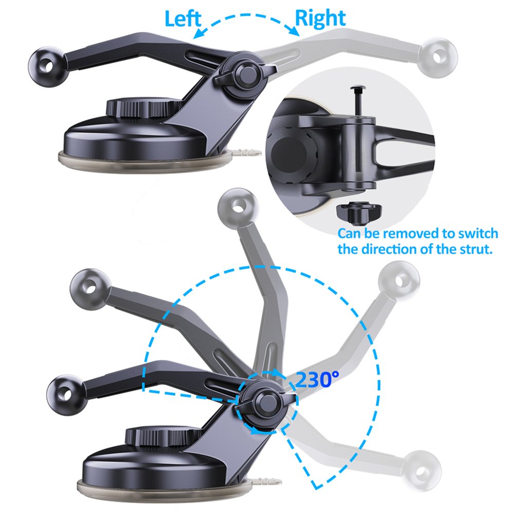 Car Cellphone Mount 360 Degree Rotating Universal Phone Stand Car Home Magnetic Cell Mobile Phone Holder for iphone