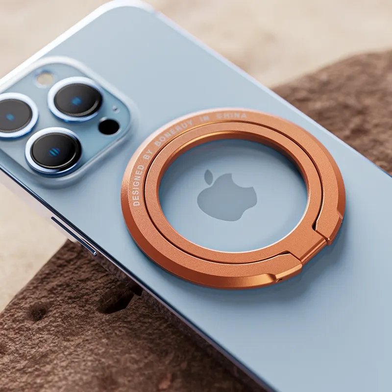 Magnetic mobile phone grip holder luxury finger ring phone holder for mobile phone holder stand