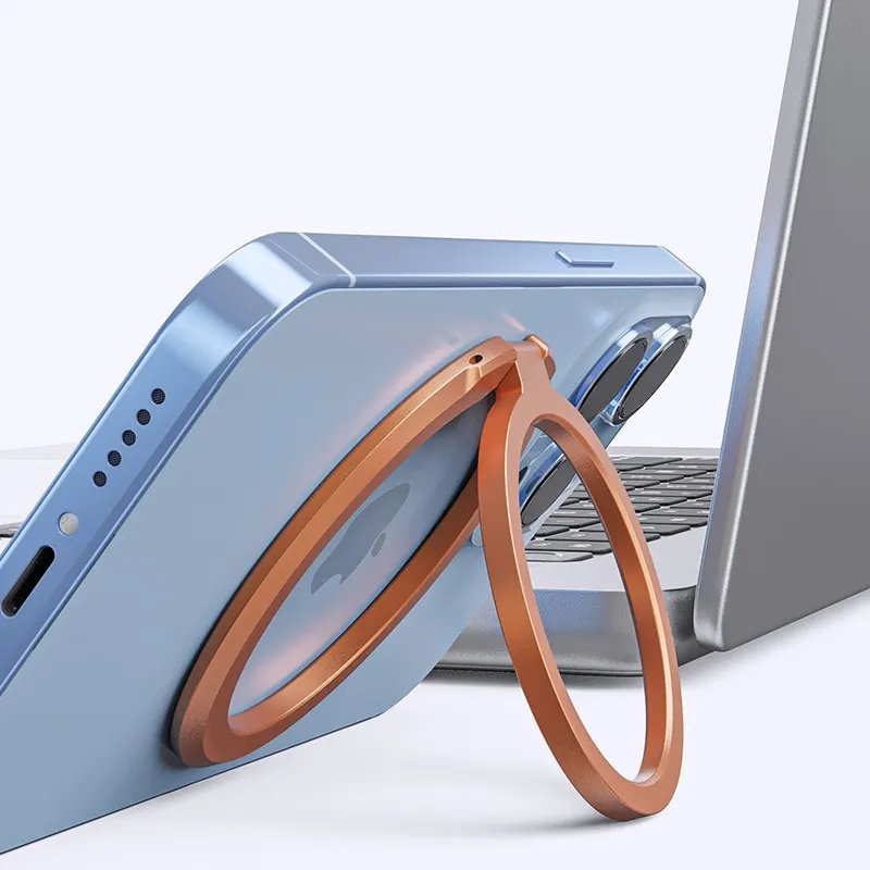 Magnetic mobile phone grip holder luxury finger ring phone holder for mobile phone holder stand