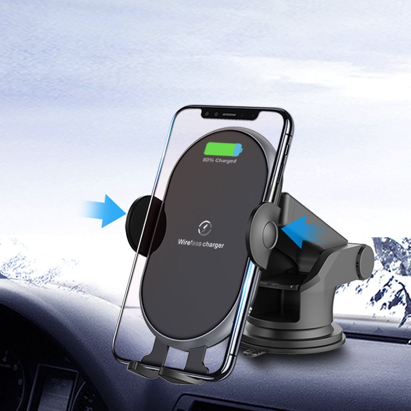 Factory Directly Sell High Quality Fast 10W Car Wireless Charger Mount Car Wireless Charger Holder