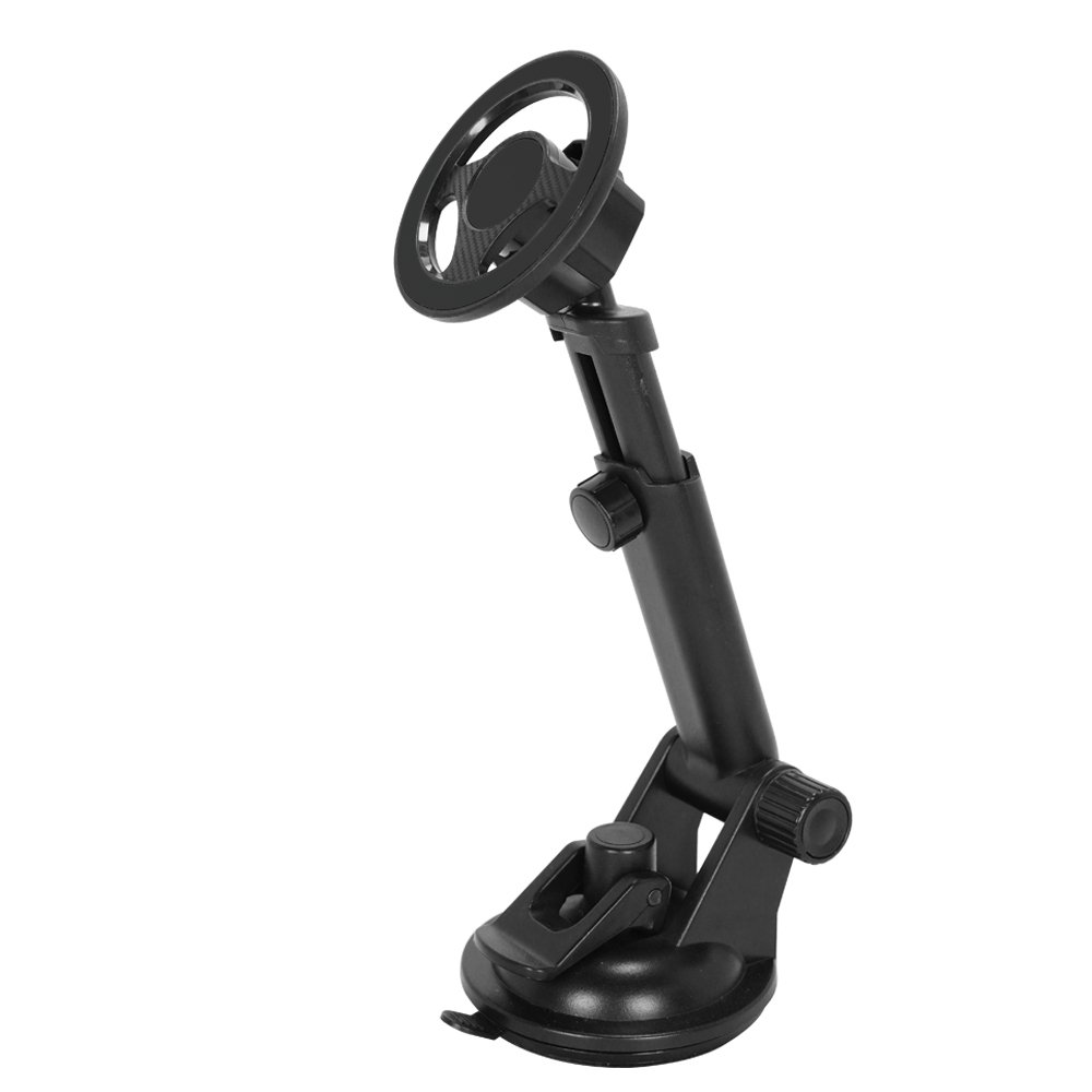 Magnetic Phone Mount for Car, Dashboard Magnetic Suction Cup Phone Holder Mount with Adjustable Telescopic Arm for MagSafe