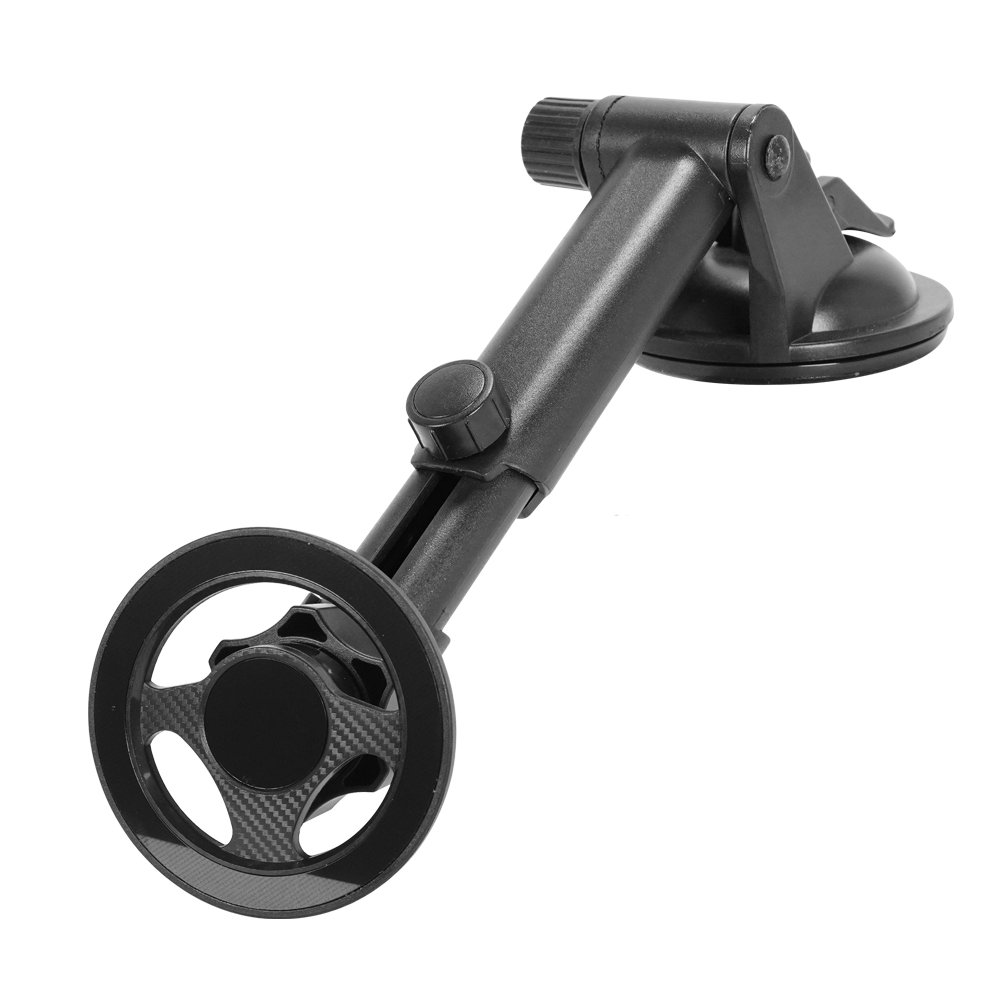 Magnetic Phone Mount for Car, Dashboard Magnetic Suction Cup Phone Holder Mount with Adjustable Telescopic Arm for MagSafe