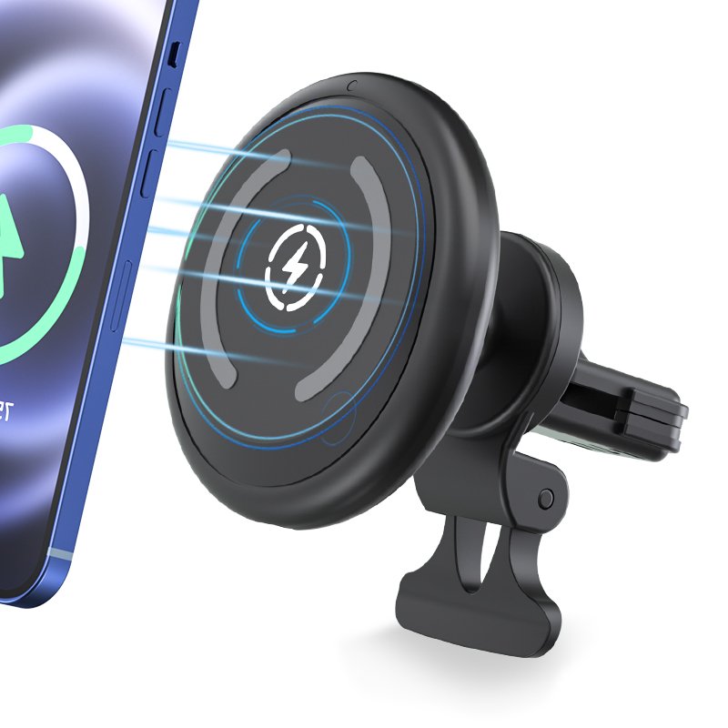 New Arrival Magnetic Car Charger Wireless Phone Holder Magnet For Iphone 12 15W Fast Car Wireless Charger