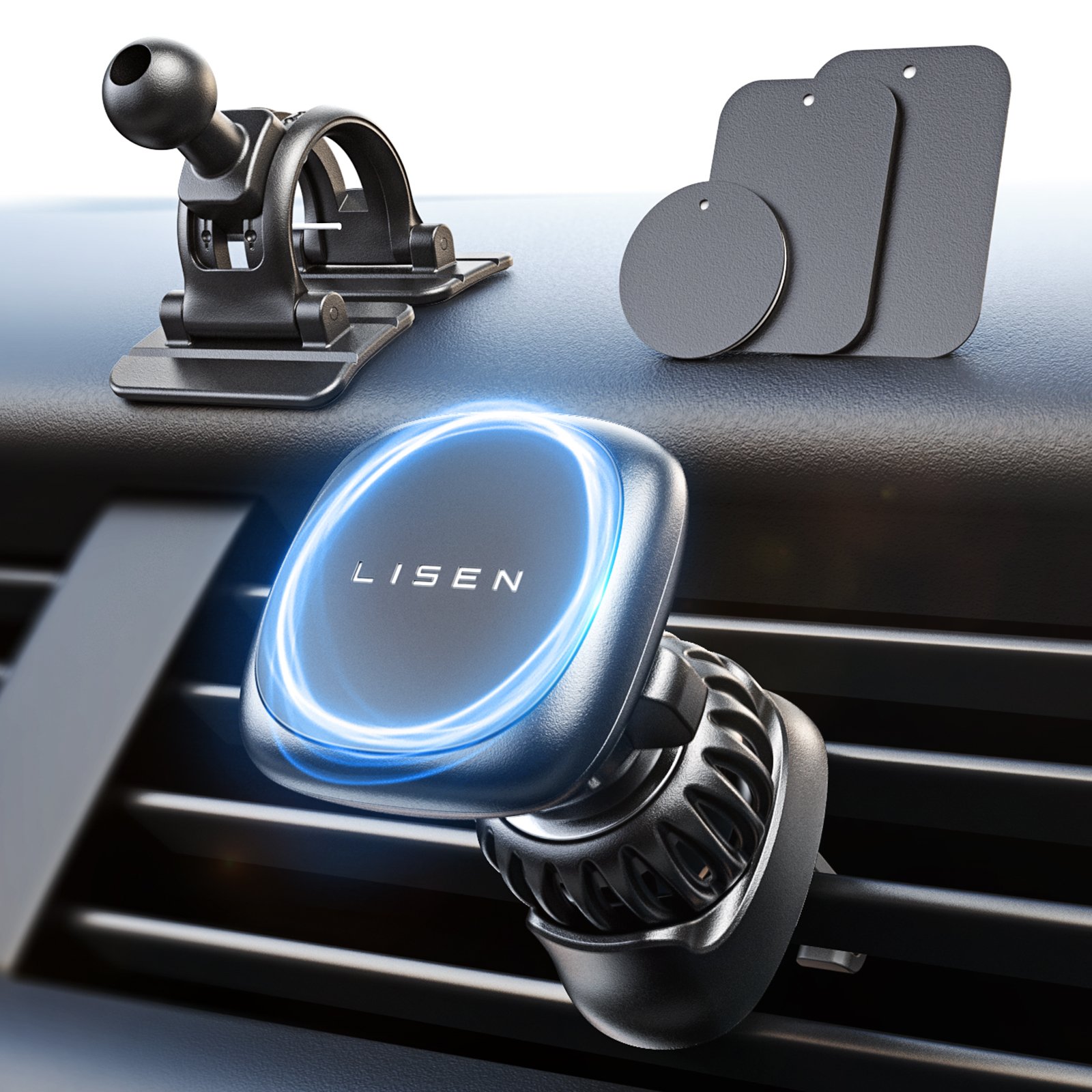 LISEN Car Phone Holder mobile phone holder air vent car mobile phone holder