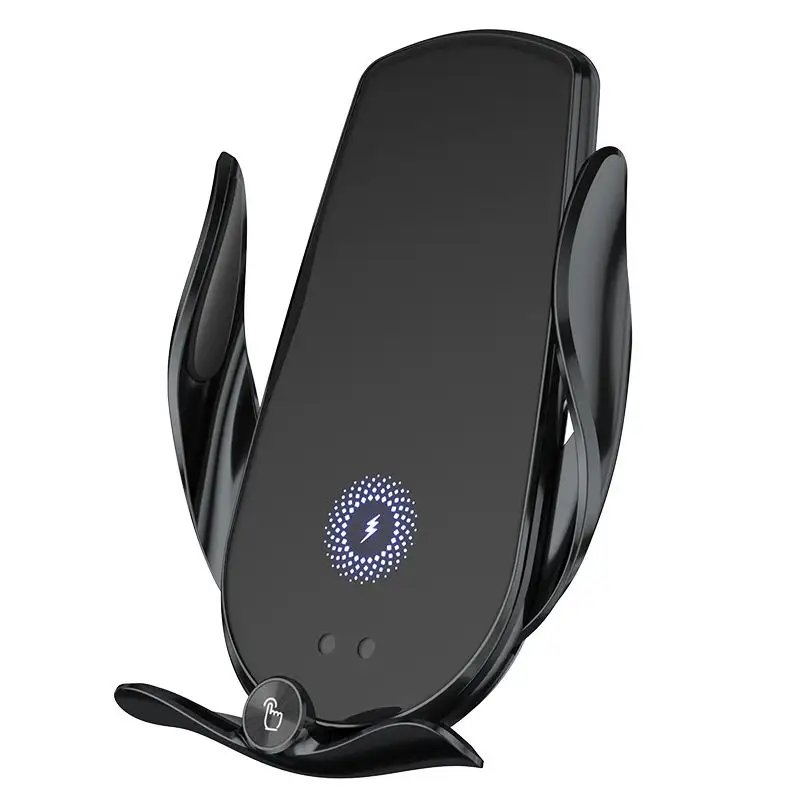 3 in 1 Car Wireless Charger Phone Holder Qi 15W Fast Charging Mount Auto-sensing Stand Charger With 3 magnetic suction interface