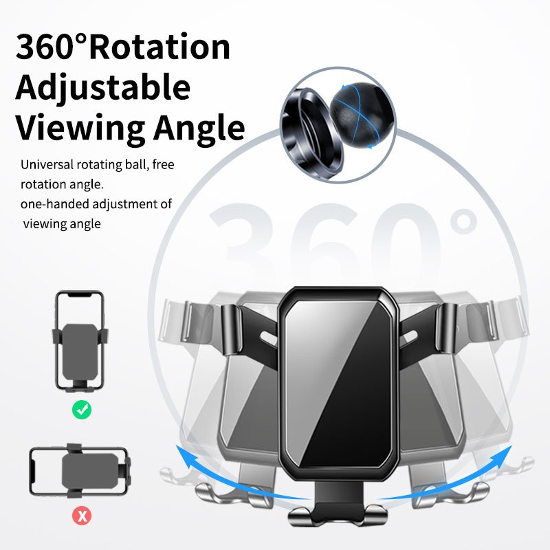 Suitable for Land Rover Defender 2020-2024 Car Mobile phone car Mount ABS aluminum alloy Car product Mobile Phone Holder