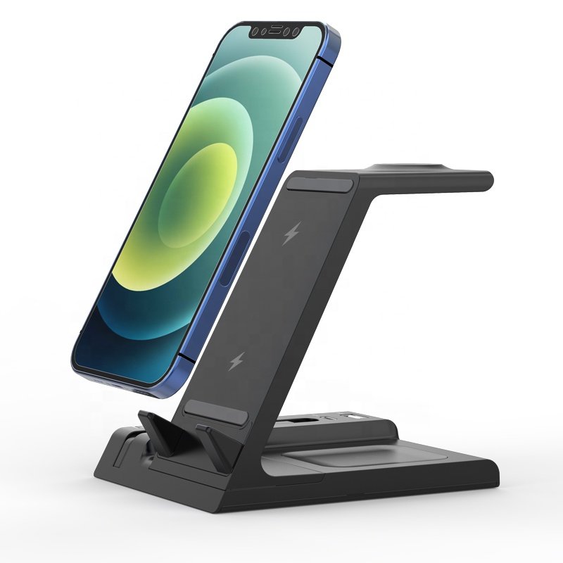 New Product 6 in 1 Wireless Phone Charger 15W Fast Charging Station Wireless Charger for Apple Phone Watch Earphones