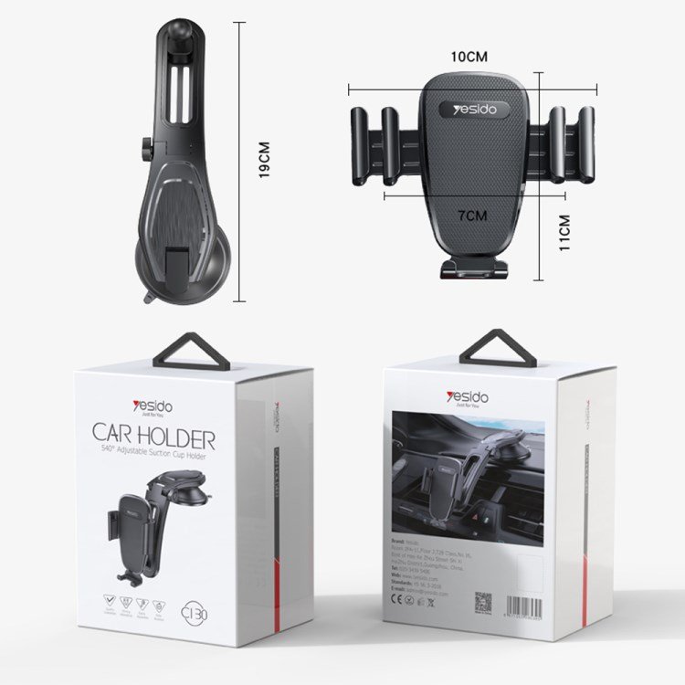 Universal Car Dashboard Suction Mobile Phone Holder Stand Adjustable Bracket cup car holder