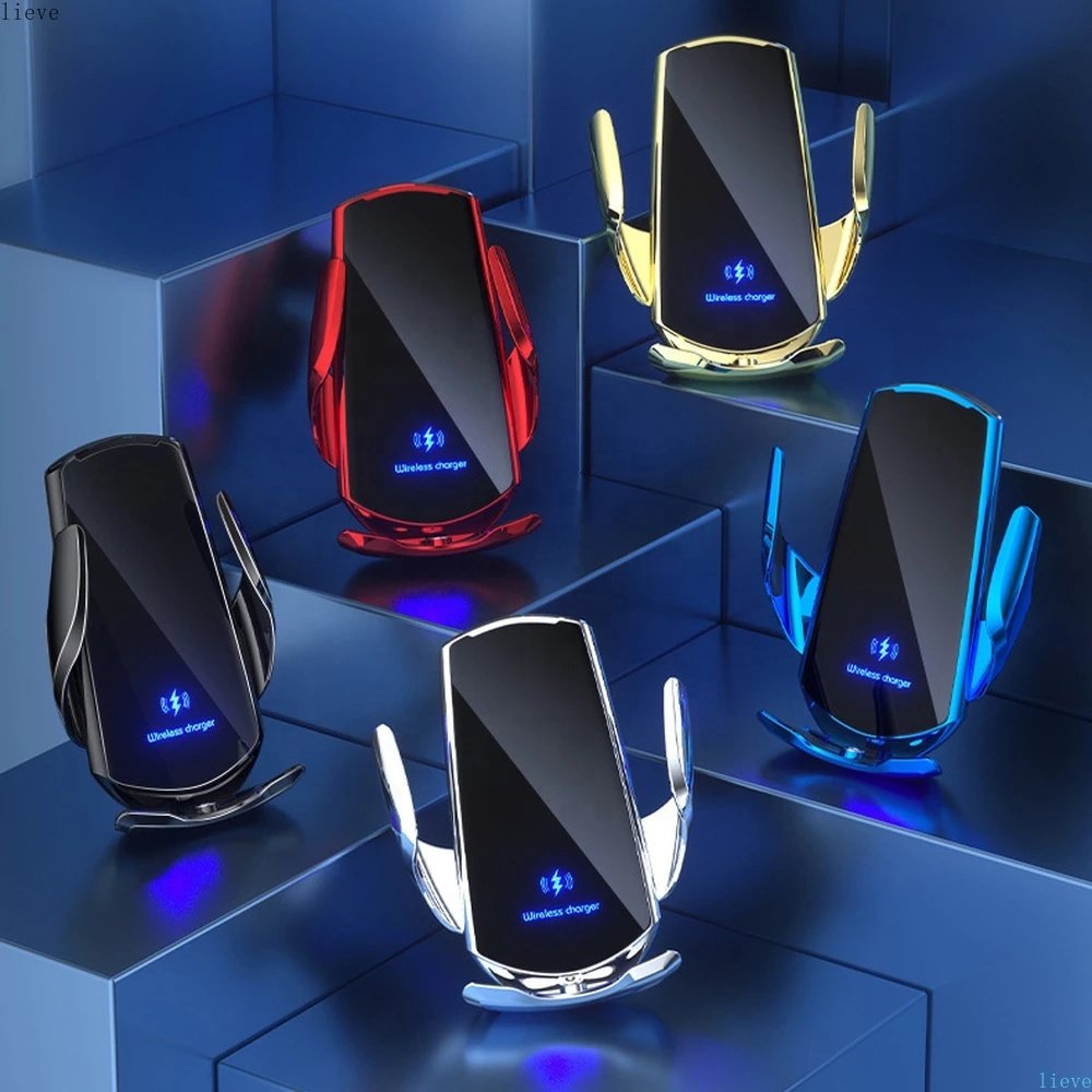 Premium Q3 15W Car Wireless phone Charger smartphone Bracket stand Air vent mount Fast Charging Auto Holder for iphone