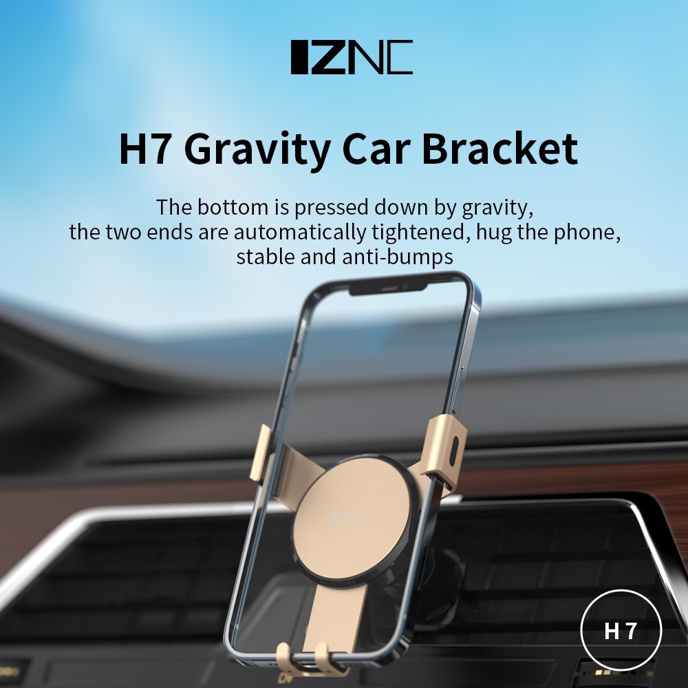 New Arrivals Silicone pad Gravity Car Phone Holder Air Vent Mount Stand Mobile Phone Holder