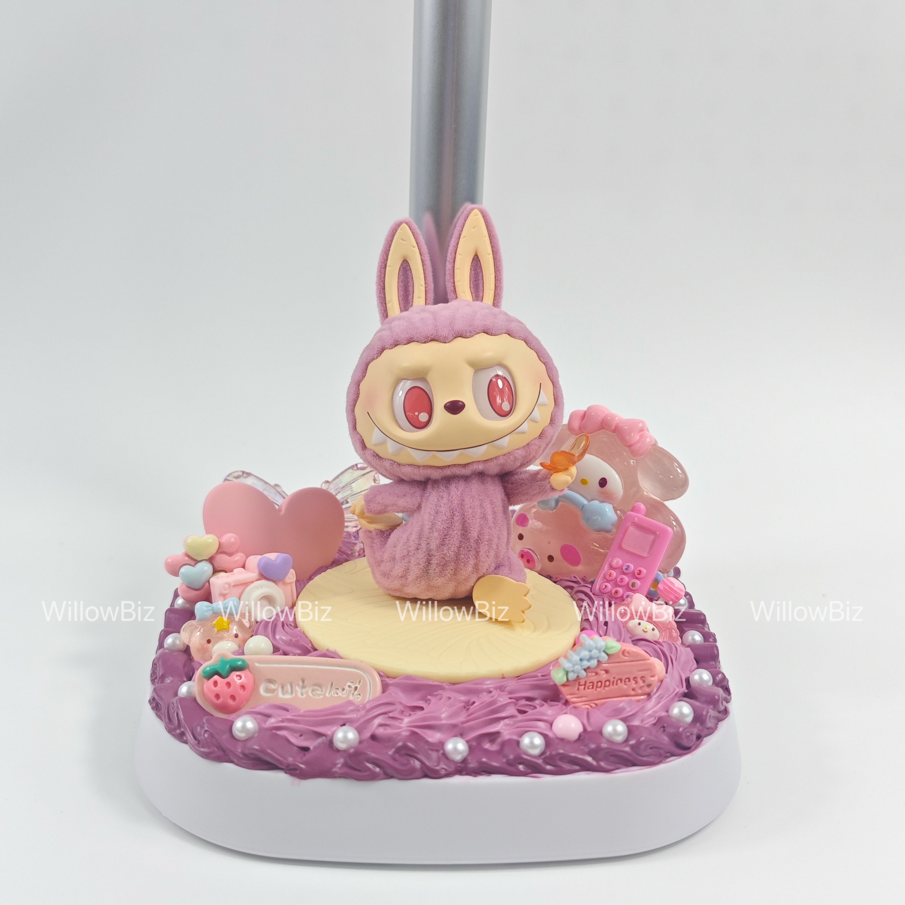 LABUBU CRY BABY POP MART MOLLY Phone Stand Phone holder Authentic charm DIY Cute Adjustable DIY Factory Strap for All Phones