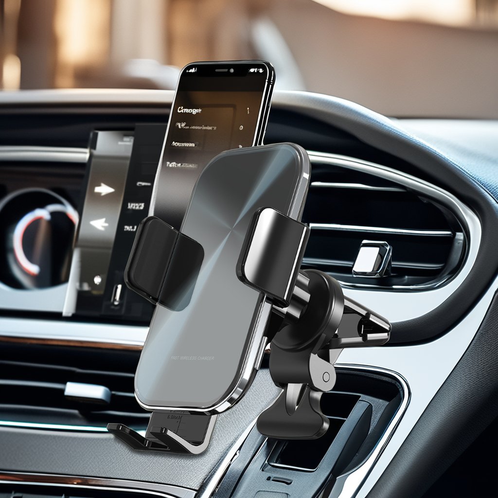 TKT 2024 Auto Clamping Car Holder CE FCC Smart Sensor Qi Type C plug 3-in-1 Fast Charging 15W USB for Mobile Phone Wholesale