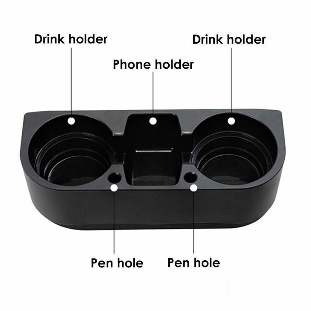 Car Cup Holder Auto Seat Gap Water Cup Drink Bottle Can Phone Keys Organizer Storage Holder Stand Car Interior Accessories