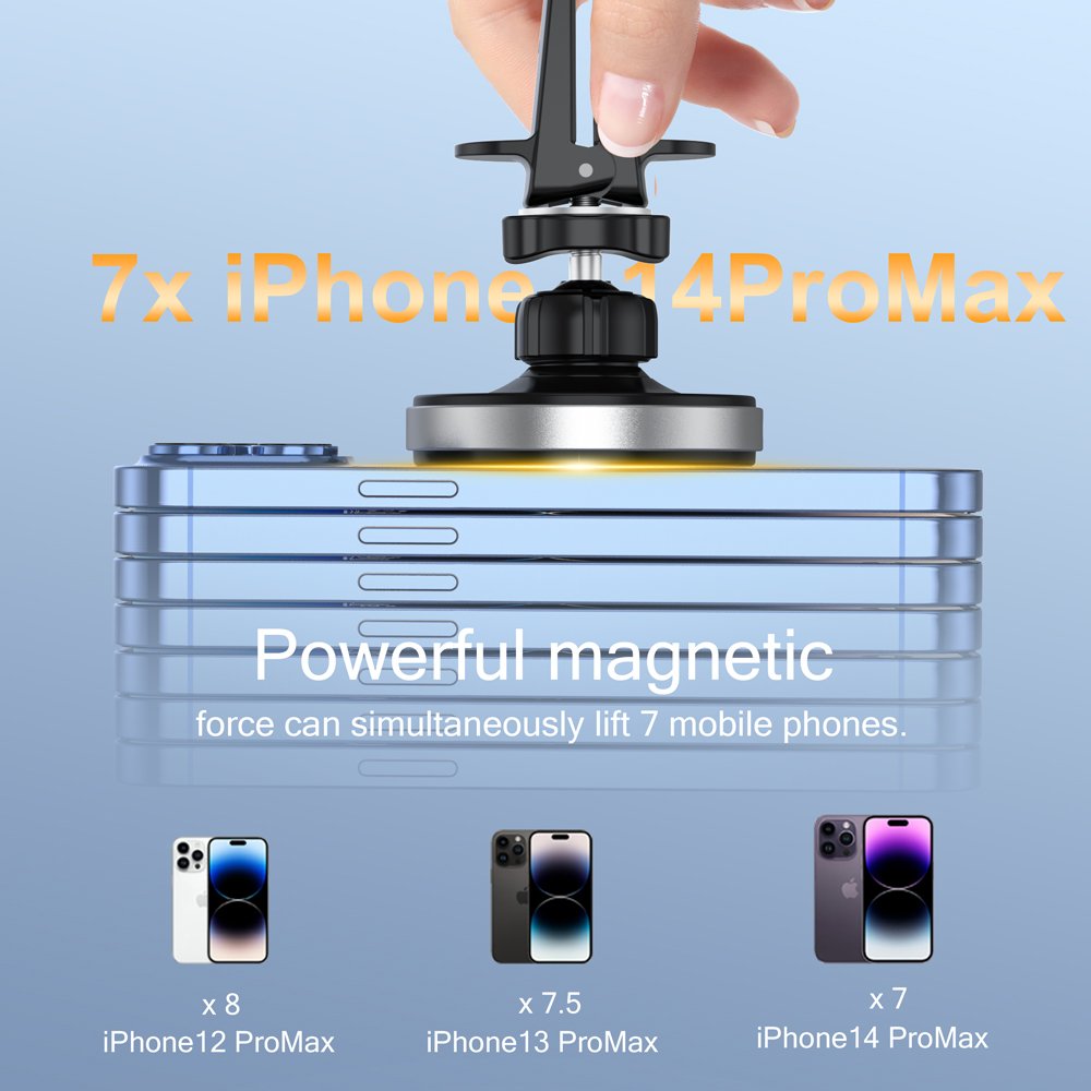 Factory Wholesale Wireless Car Charger 15W 10W Magnet Phone Mount Charging Phone Holder For Car