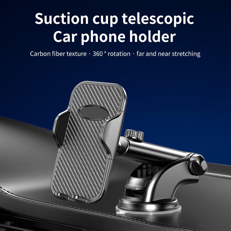 Wholesale Multi-Functional ABS Silicone Phone Holder with Suction Cup Hook Bracket Type for Car Dashboard Air Outlet or Vents