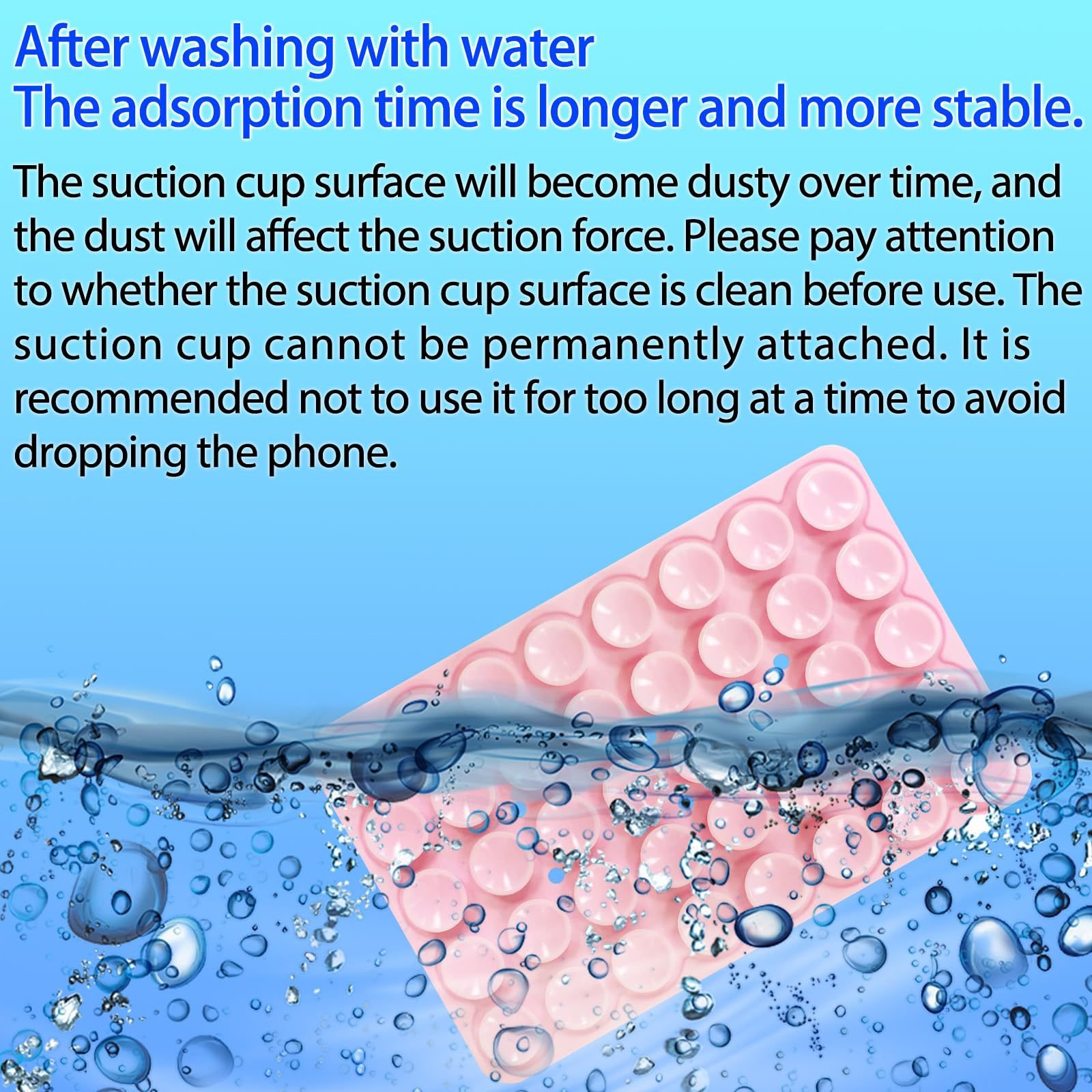 Mobile phone suction cup square 24 small silica gel charging treasure anti-skid seamless strong universal car suction cup