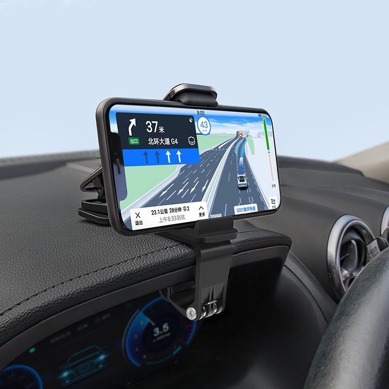 Sanlead Car Phone Holder 360 Rotation For Air Vent Dashboard Windshield Car Phone Mount