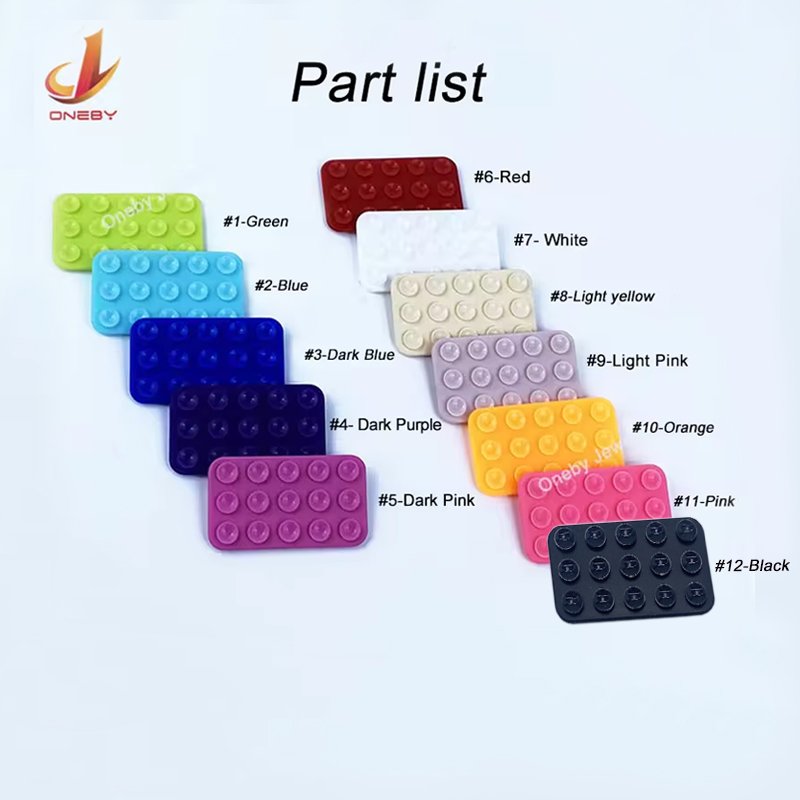 double sides silicone suction stick bed shenzhen lazy cradle mobile desk stand grip 360 accessories phone holder for desk