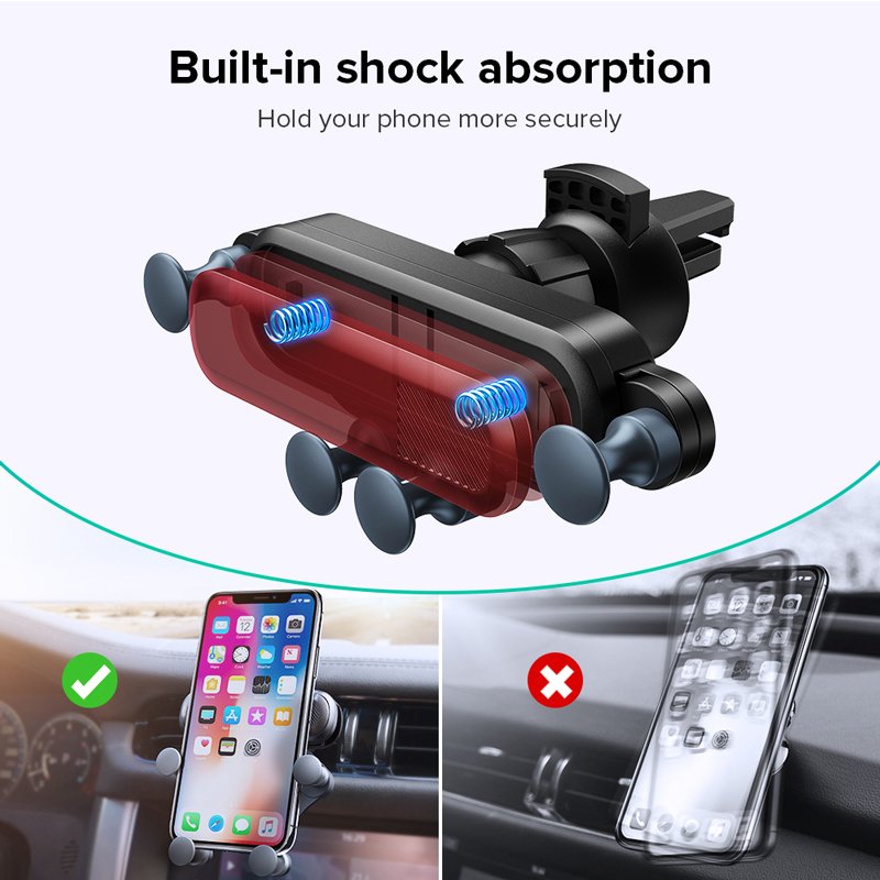 Car Gravity Bracket Air Vent Phone Holder Cartoon For Mobile Phone GPS CD Slot Mount Mobile Phone Holder for Car Charging Stand