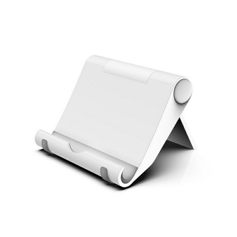 Custom Logo Universal Desk Adjustable Mini Desktop Stand Portable ABS Plastic Cell Phone Holder for Mobile Phones