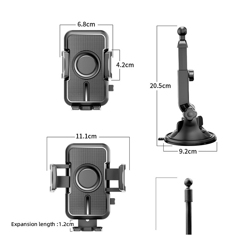 Phone Mount Holders Cellphone Stand Soportes Para Celular Car Holder Bracket Air Vent Windscreen Mobile Phone Stents Car Holder